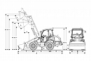 Телескопический погрузчик Kramer 8095T фото 3